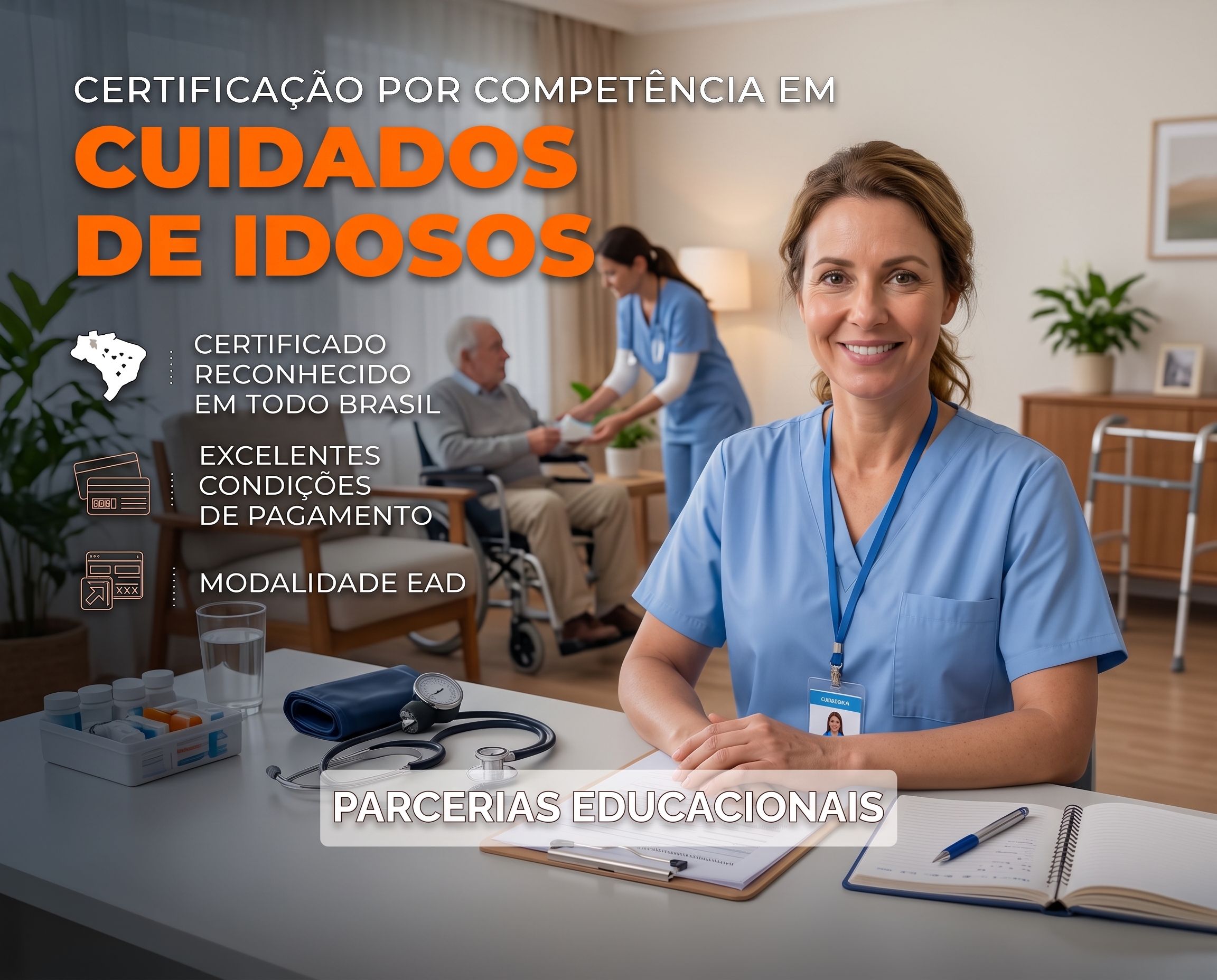 COMPETÊNCIA EM CUIDADOS DE IDOSOS